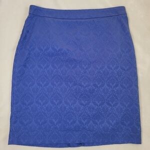 ❤️ Beautiful Reitmans Cotton Blend Skirt. Size 13 Light Cobalt Blue